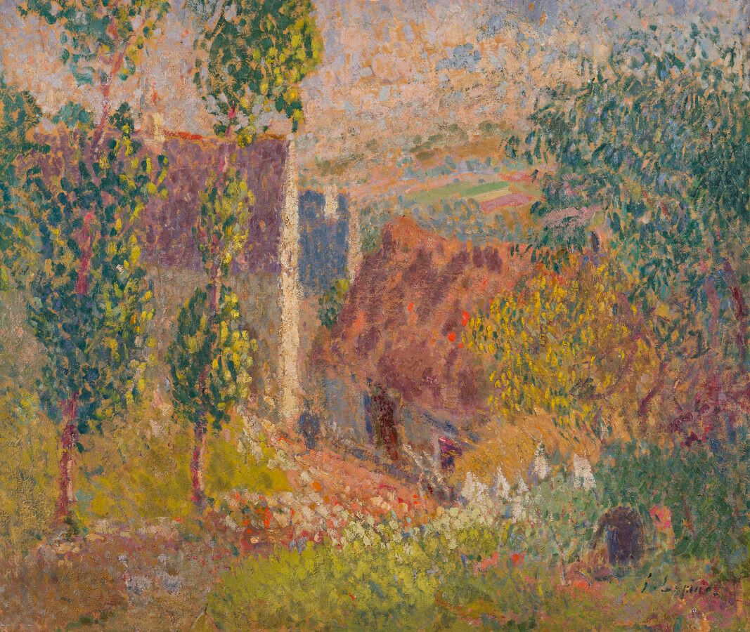 Null Joseph LÉPINE (1867-1943)

Paysage des granges à Corrèze

Huile sur carton,&hellip;