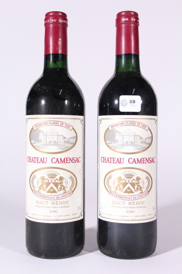 Null 1986 - Château Camensac

Haut-Médoc Rouge - 2 blles