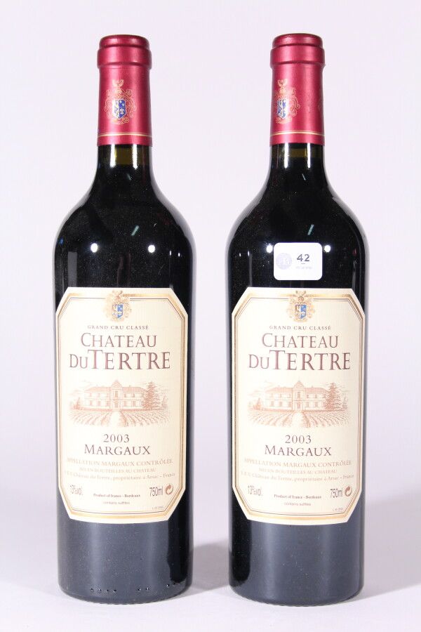 Null 2003 - Château du Tertre

Margaux Rouge - 2 blles