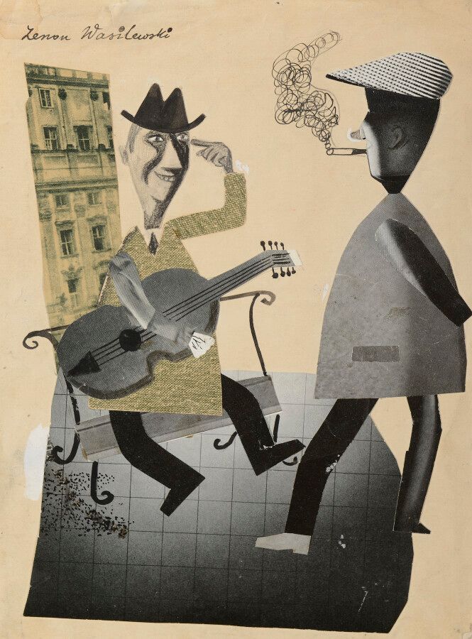 Null Zenon WASILEWSKI (1903-1966)


Joueur de guitare dans la rue


Collage, sig&hellip;