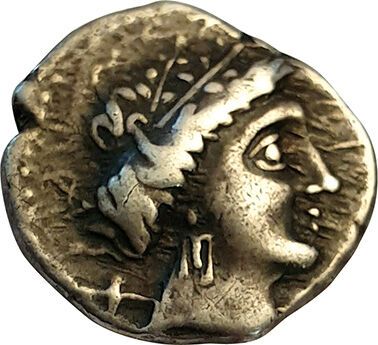 Null Massalia. 3°-1° secolo a.C. Dracma leggera. 2,71grs. TTB