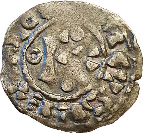 Null Louis VI the Fat. 1108-1137. Denarius. 3rd type. Etampes. R/ STAMPIS CASTEL&hellip;