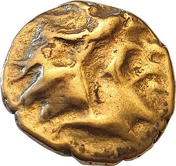 Null Namnètes. 2nd-1st century B.C. Quarter statere of electrum with hippophorus&hellip;