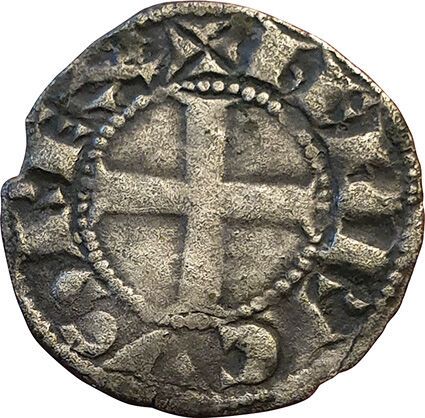 Null Aquitaine. Henry II Plantagenet. 1154-1189. Denarius. A/ hENRICVS REX. R/ A&hellip;