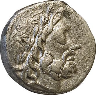 Null Vettia。维提乌斯-萨比努斯，公元前99年。二进制。1,9grs.巴布。(Vettia) 1. TTB+