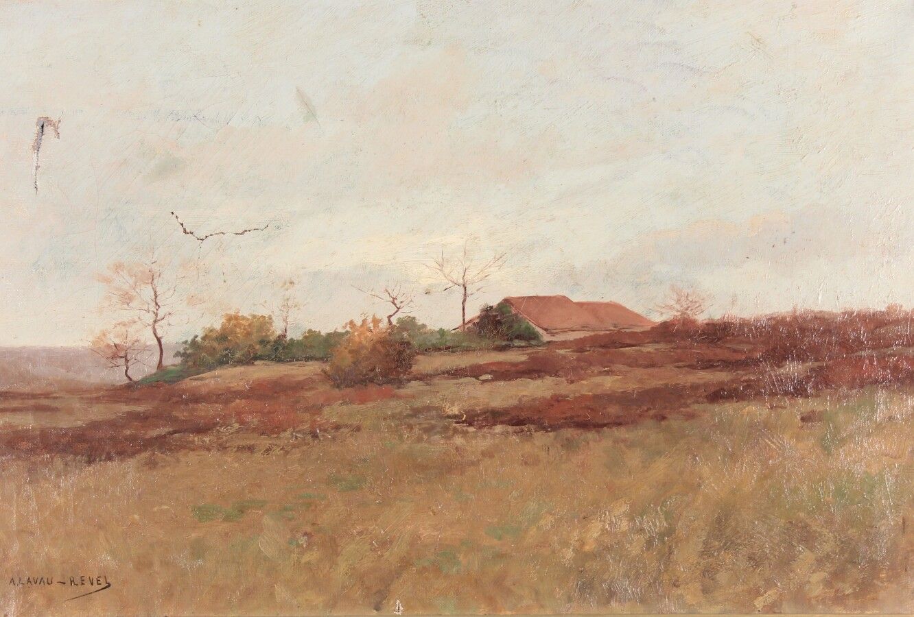 Null A. LAVAU-REVEL

"Landscape

Oil on canvas signed lower left "Lavau-Revel".
&hellip;