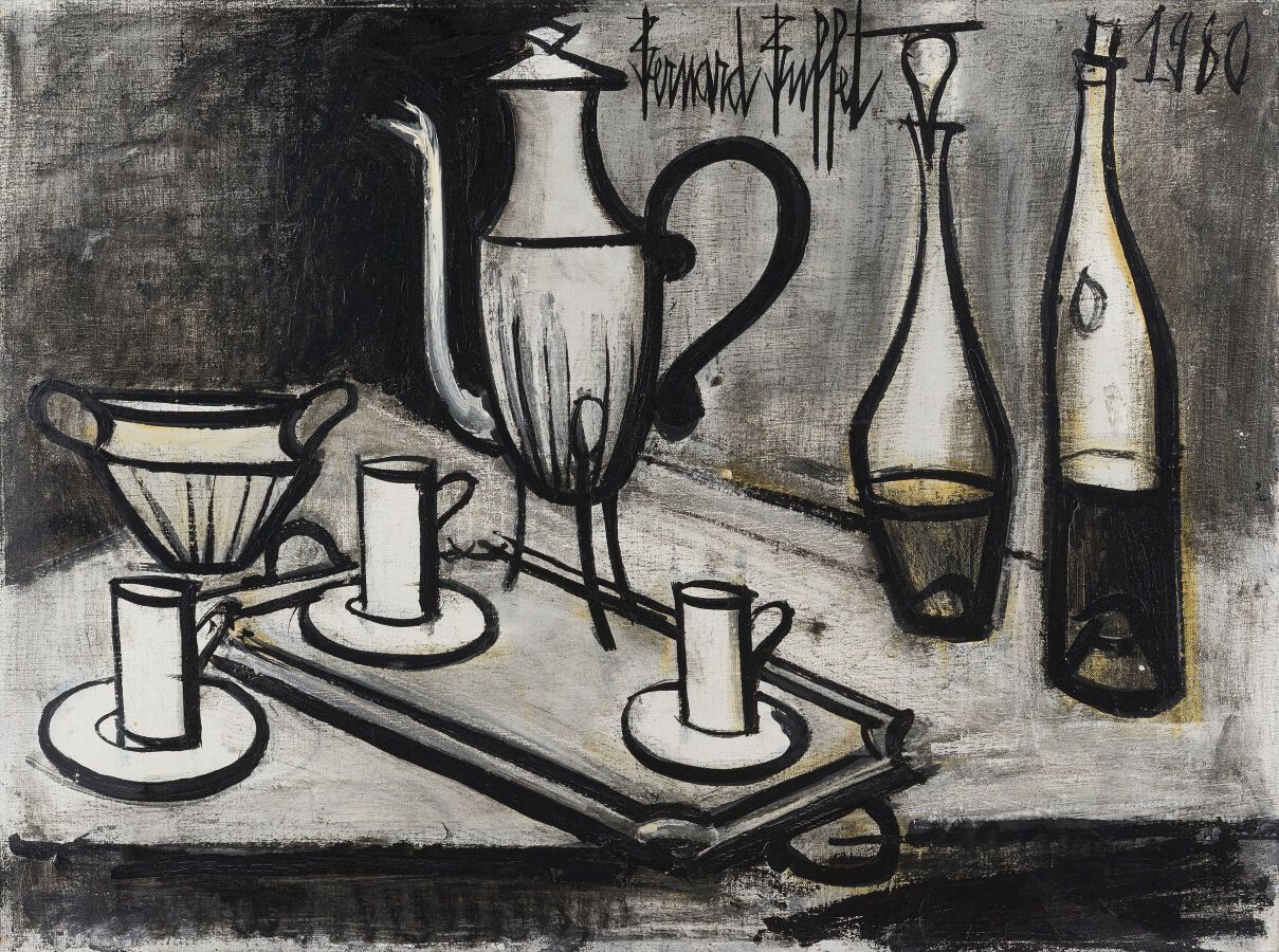 Null Bernard BUFFET (1928-1999)

Nature morte au service à café, 1980

Huile sur&hellip;