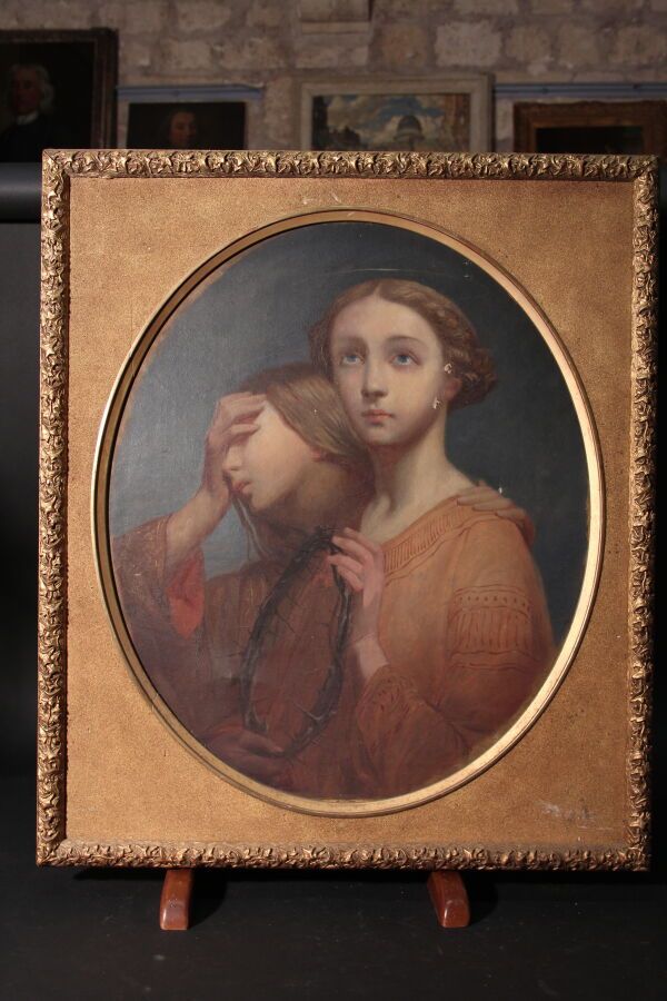 Null School end of XIXth century

"Mary, Mary Magdalene and the crown of thorns"&hellip;