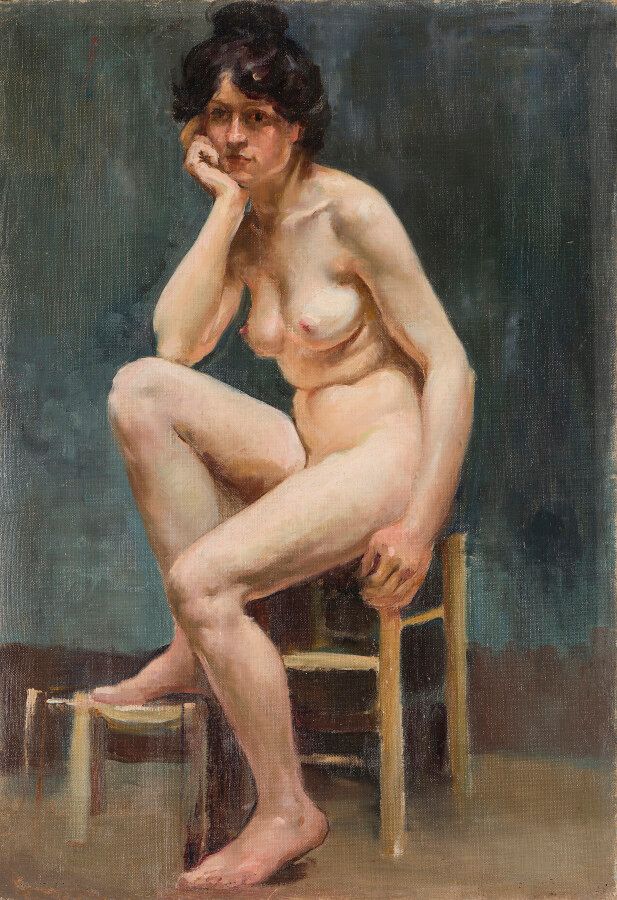 Null Escuela Moderna

"Modelo sentado

Óleo sobre lienzo

55 x 38 cm

(Restaurac&hellip;