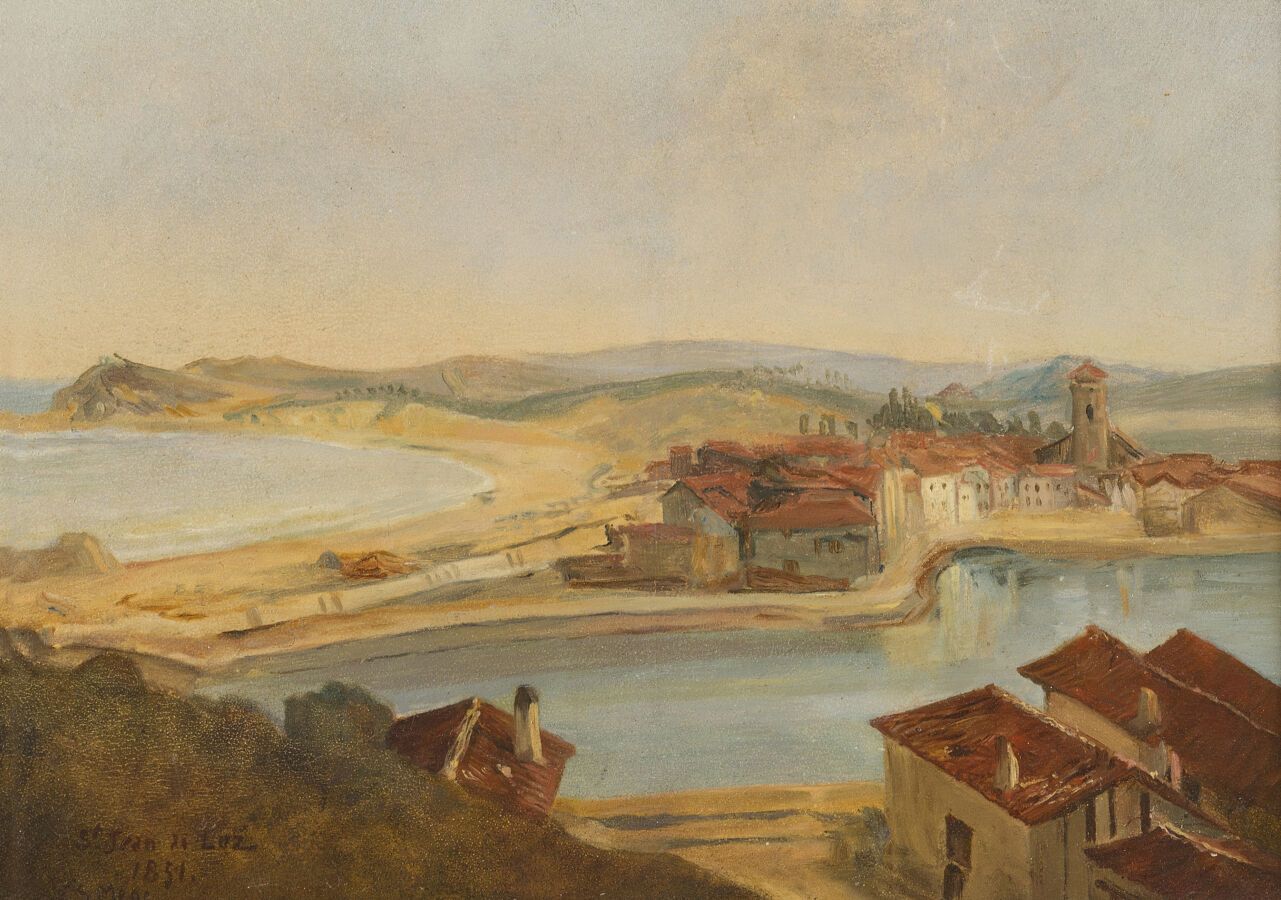 Null Attribué à Salvador Mège (1854-1931)

Le port de Saint Jean de Luz en 1851,&hellip;