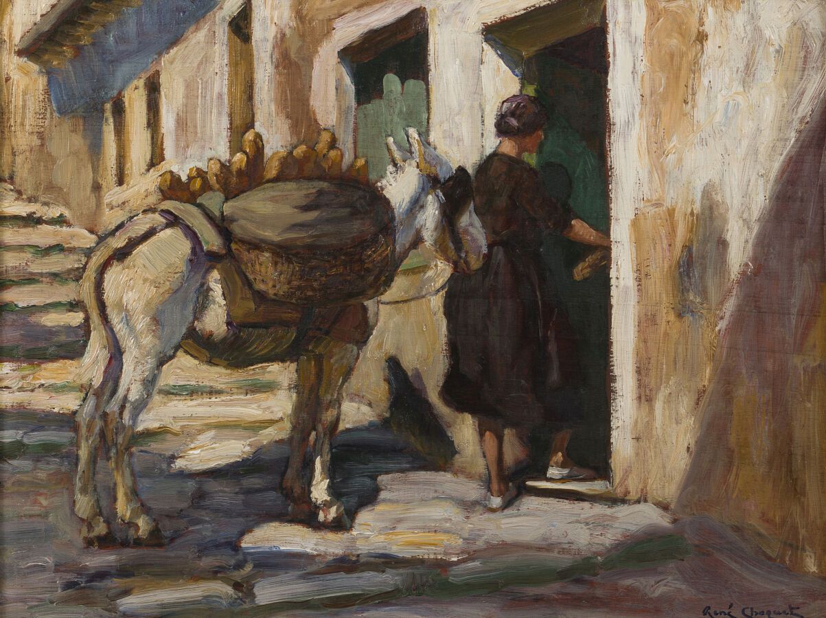 Null René-Maxime CHOQUET (1872-1958)

The bread carrier, Ciboure

Oil on panel, &hellip;