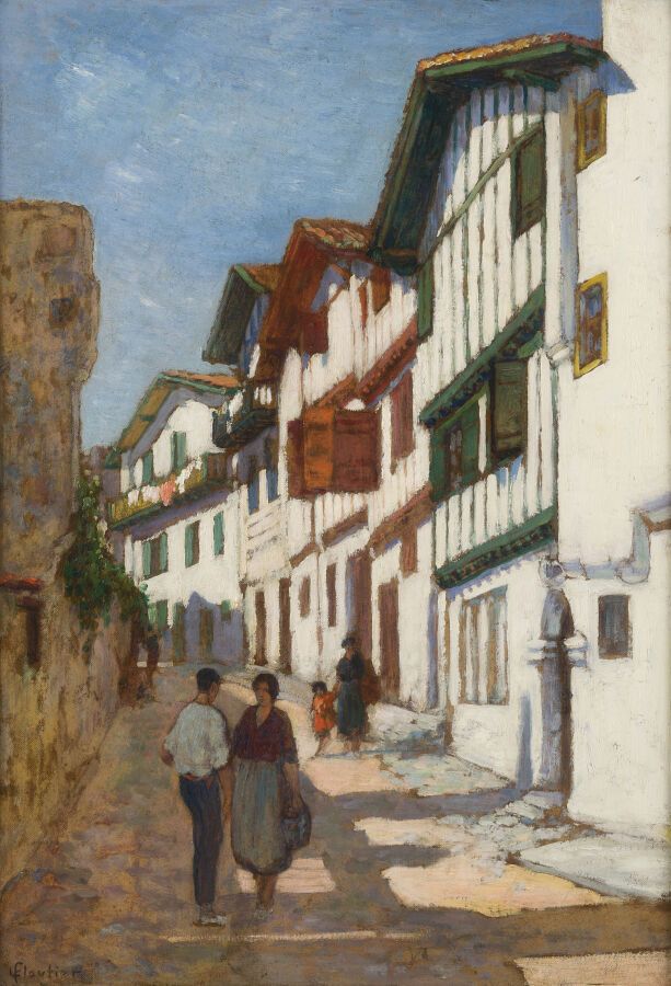 Null Louis FLOUTIER (1882-1936)

Conversation rue de l'Escalier à Ciboure

Huile&hellip;