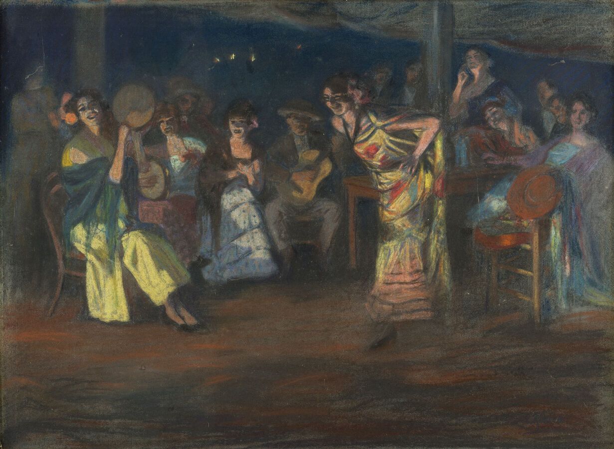 Null Perico RIBÉRA (1867-1949)

Fête espagnole à La Réserve

Pastel, signé en ba&hellip;