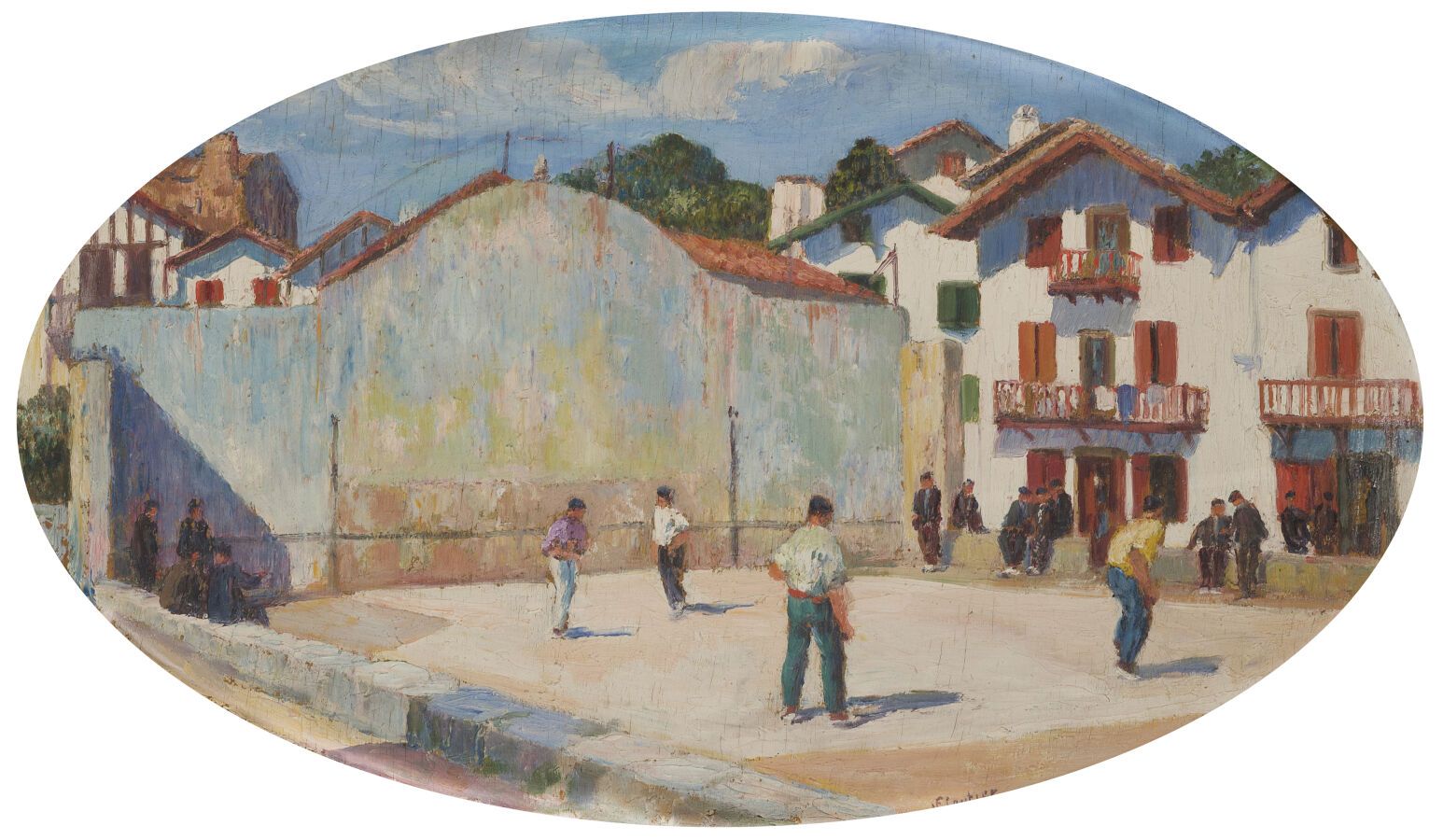 Null Louis FLOUTIER (1882-1936)

Partie de pelote au fronton de Ciboure

Huile s&hellip;