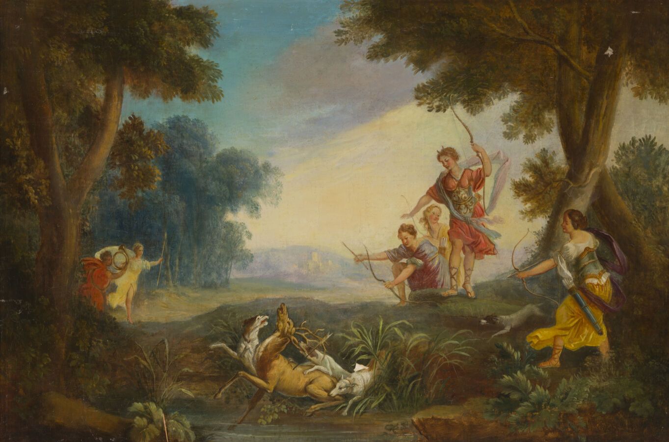 Null 北方学校在18世纪的品味

戴安娜和阿克泰恩

原有画布上的油画

63 x 95 cm

(稍有意外)

18世纪初