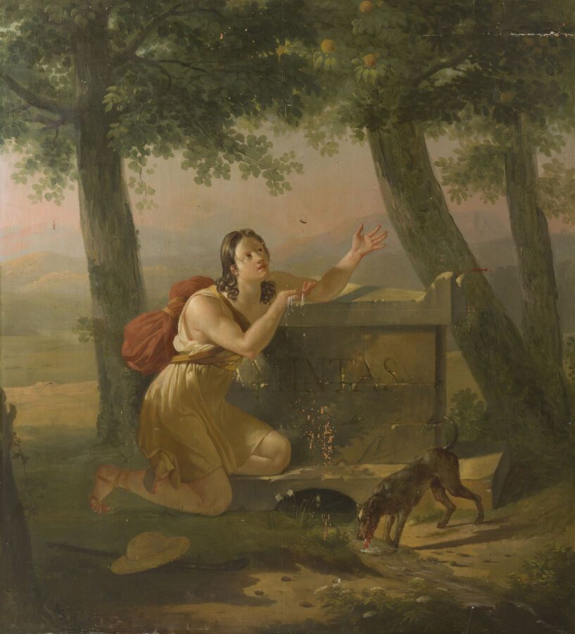 Null Atribuido a Philippe Jacques Van Brée (Amberes, 1784 - St. Josse-ten-Noode,&hellip;