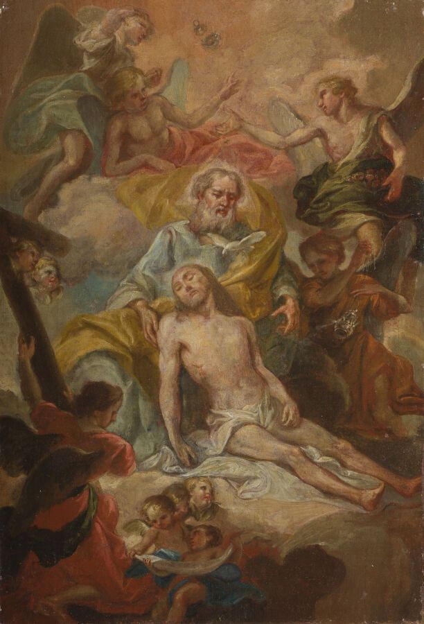 Null 18世纪的西班牙学校

沉积的十字架

布面油画

51 x 34 cm

无框架
