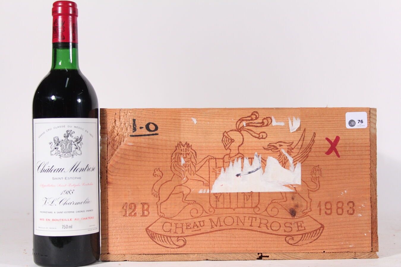 Null 1983 - Château Montrose
Saint-Estèphe Red - 12 blles CBO