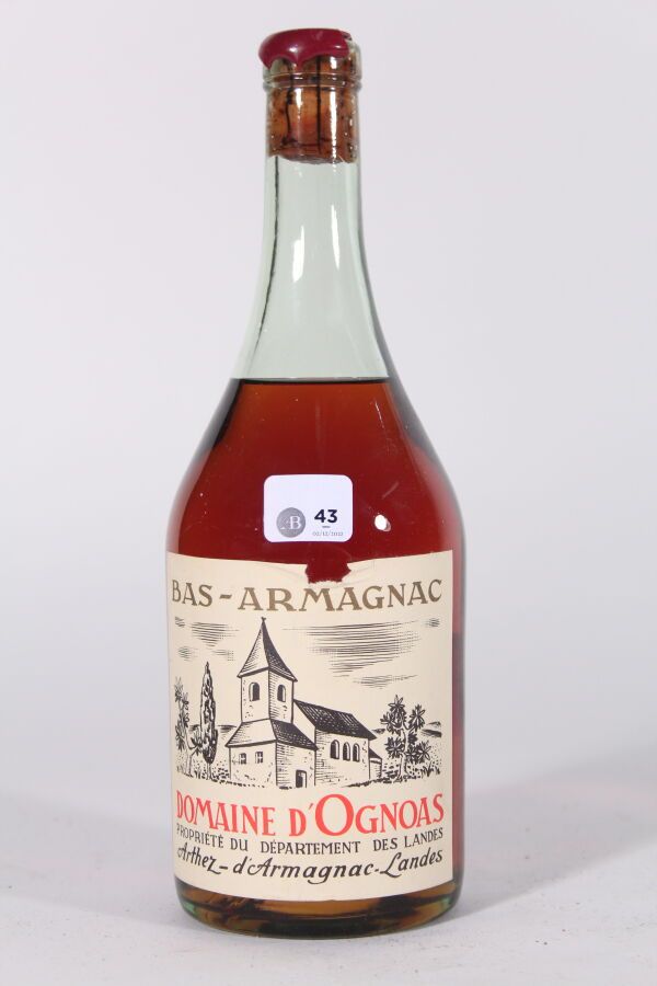 Null - Domaine d'Ognoas
Armagnac - 1 bottle