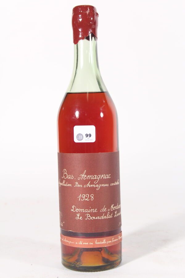 Null 1928年--蒙特隆酒庄（Domaine de Monturon
阿马尼亚克酒 - 1瓶