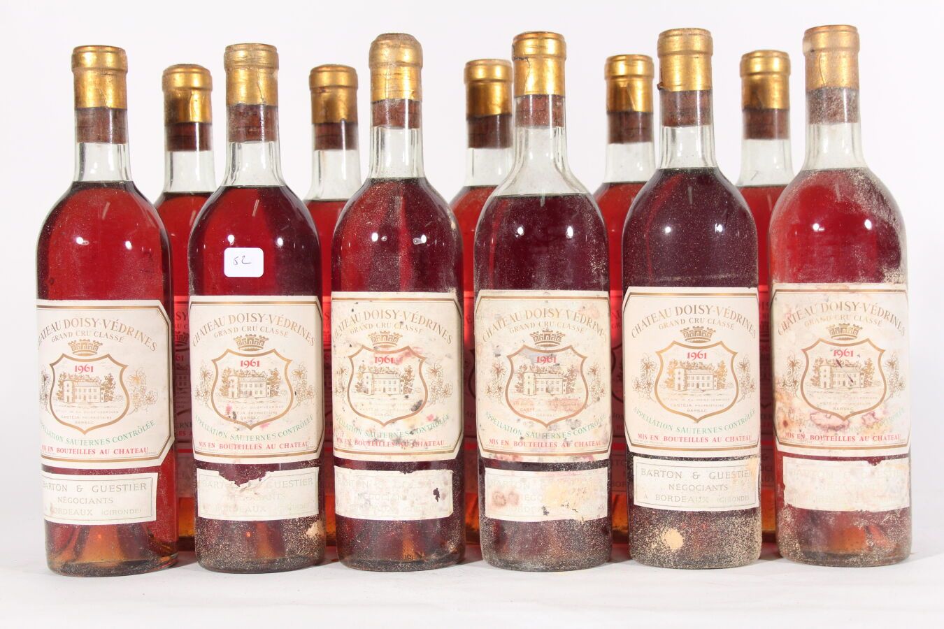 Null 1961 - Château Doisy Vedrines
White Sauternes - 11 bottles (TLB)