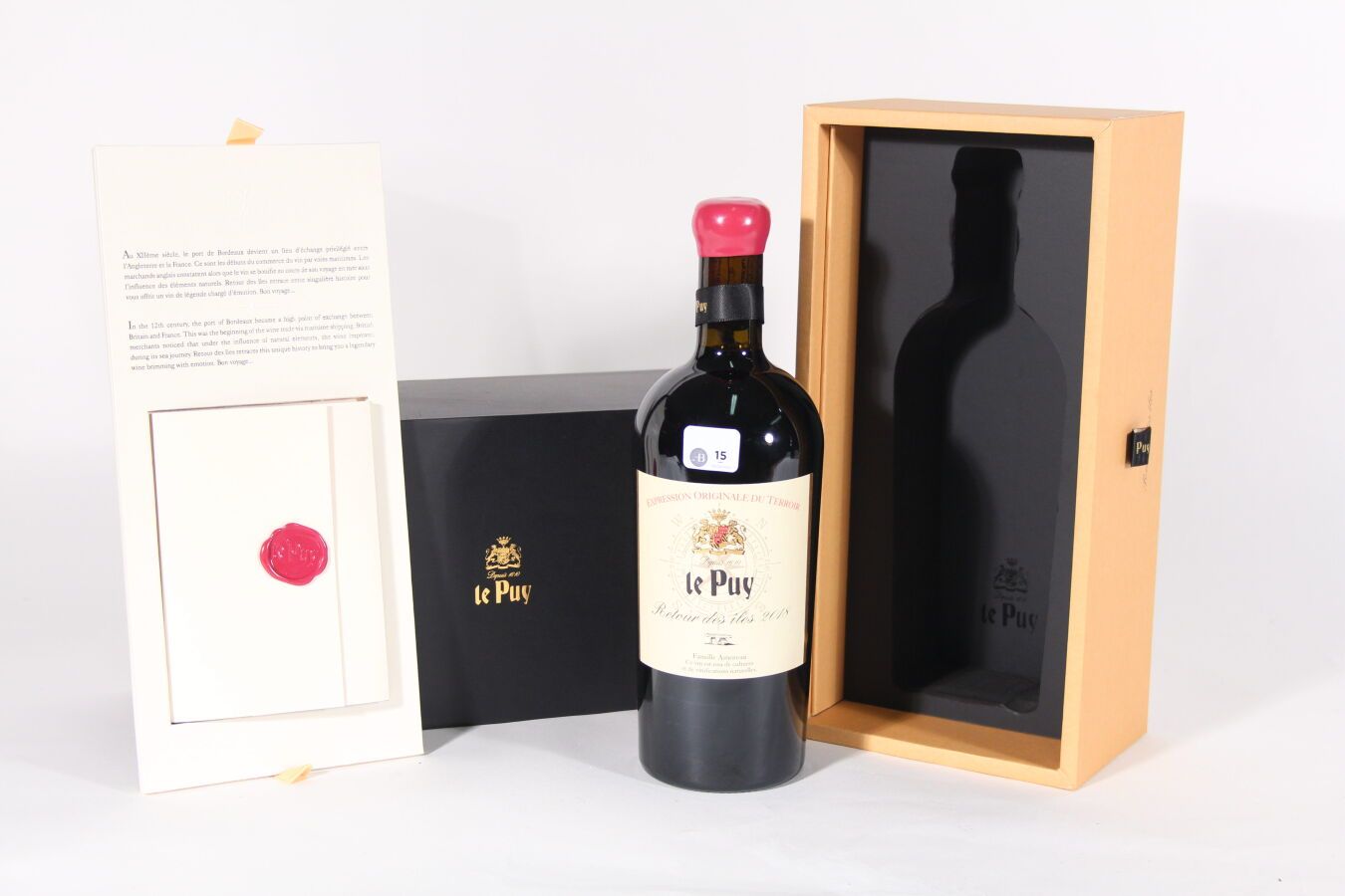 Null 2018年 - 勒普伊城堡, 回归群岛
AOC波尔多法兰西坡红葡萄酒 - 1瓶 收藏盒装