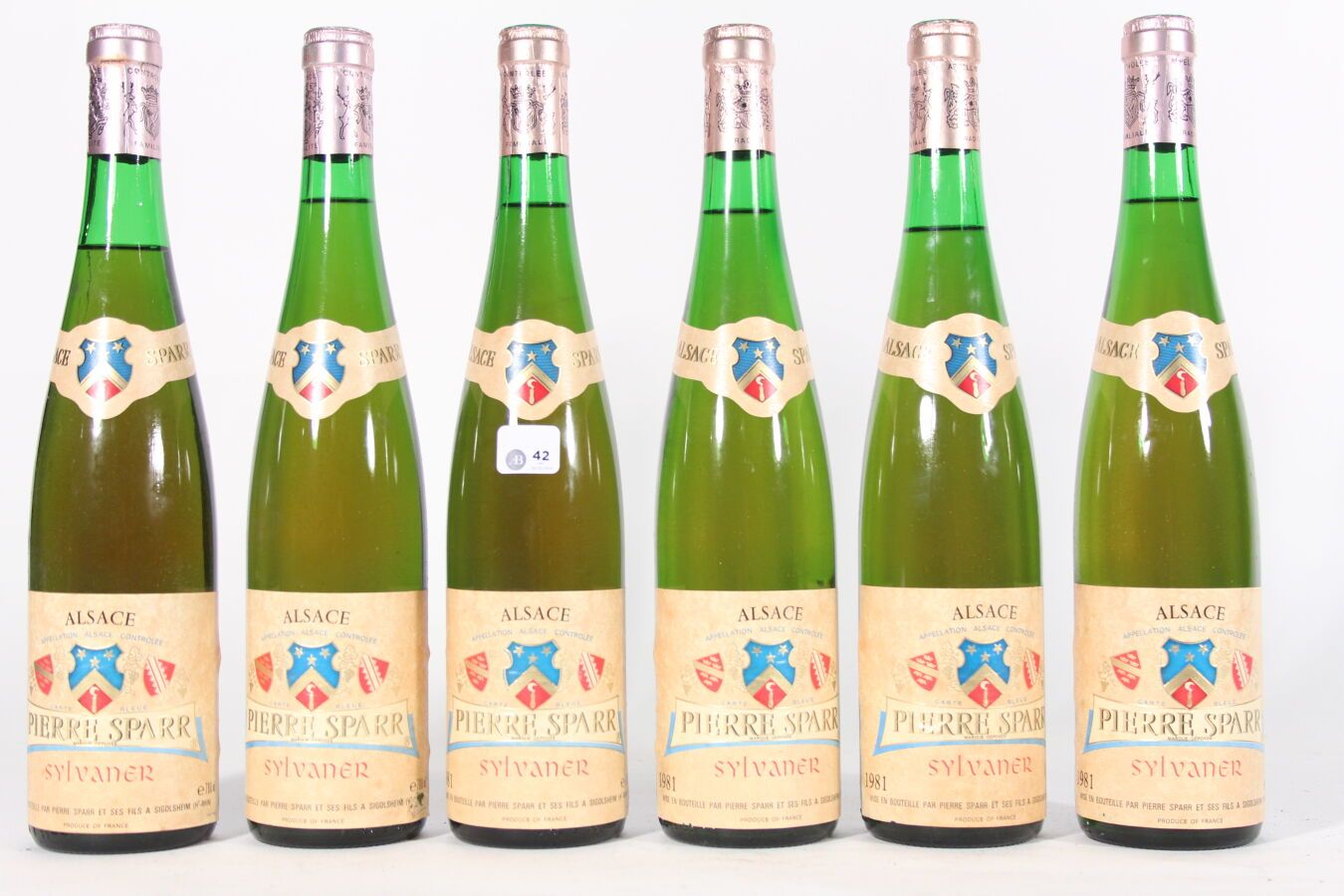 Null 1981 - Pierre Sparr
Alsace Sylvaner White - 6 blles