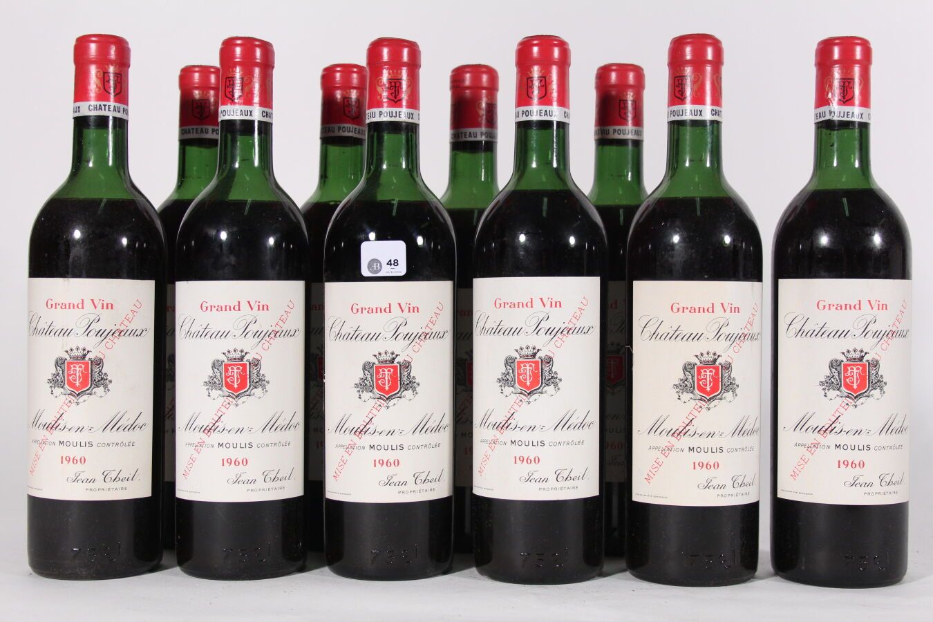 Null 1960 - Château Poujeaux
Moulis en Médoc Tinto - 10 botellas (TLB)