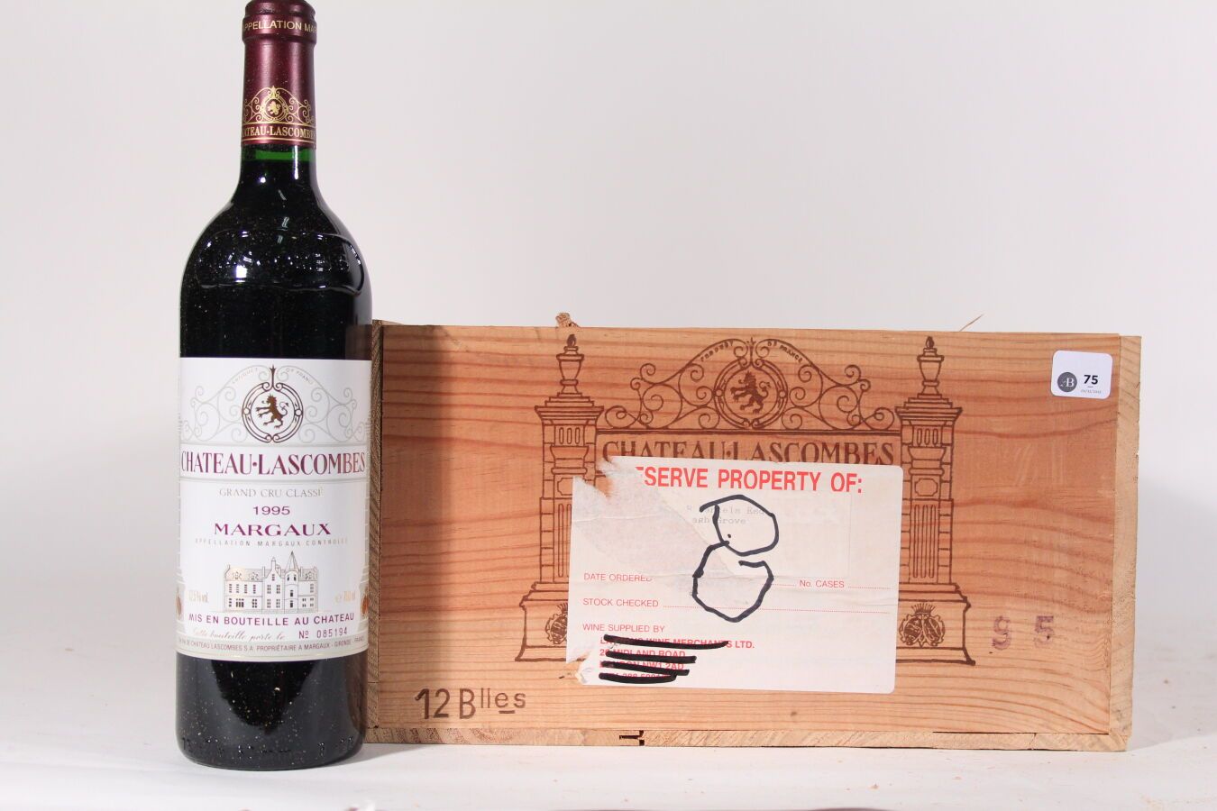 Null 1995 - Château Lascombes
Margaux Rot - 12 blles CBO