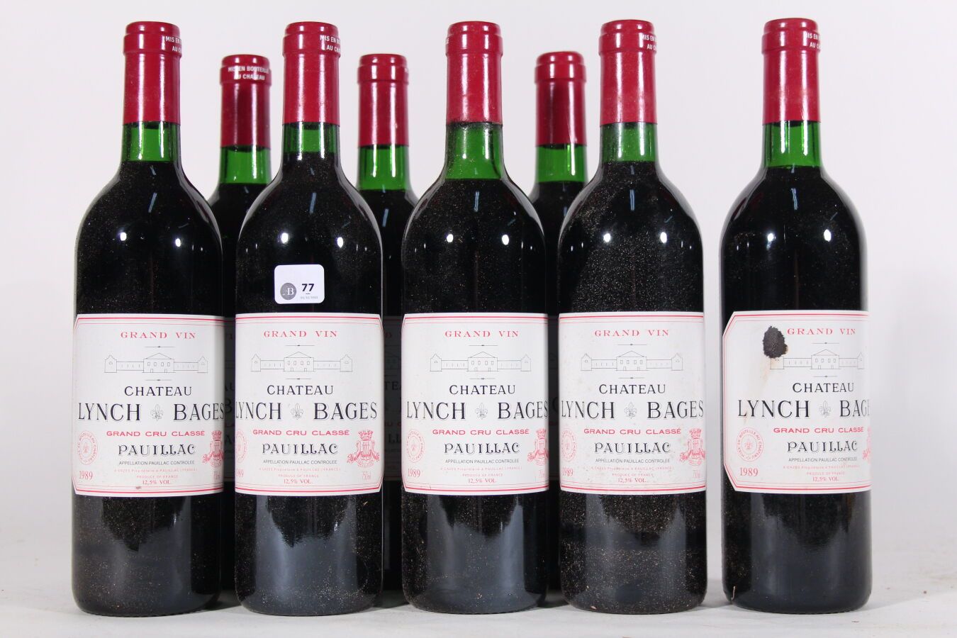 Null 1989 - Château Lynch-Bages 
Pauillac Rouge - 8 blles