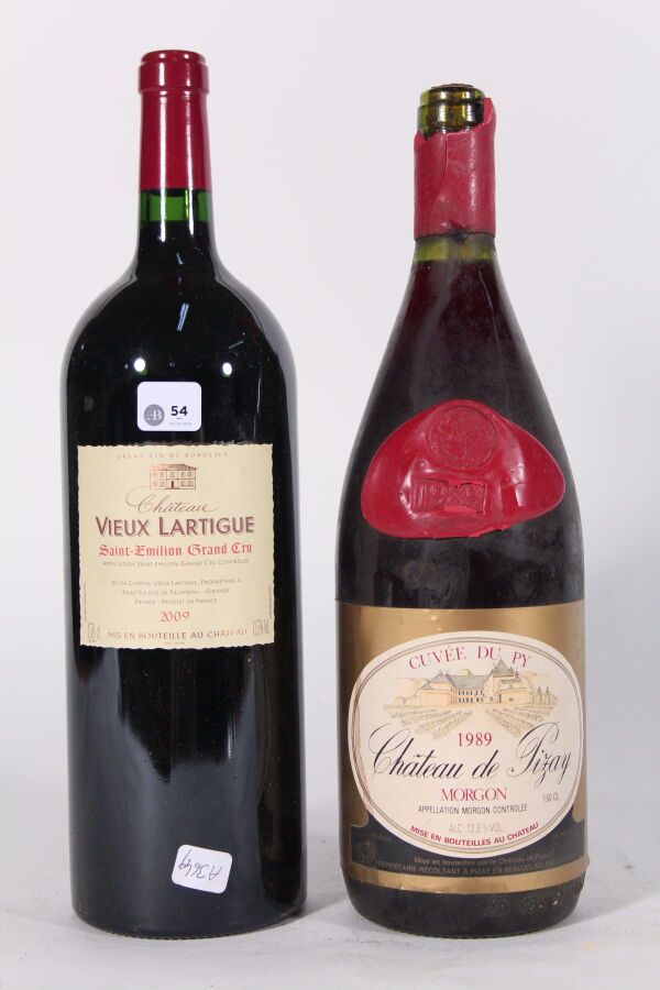Null 1989 - Château De Pizay
AOC Morgon Rouge - 1 mg 
2009 - Château Vieux Larti&hellip;