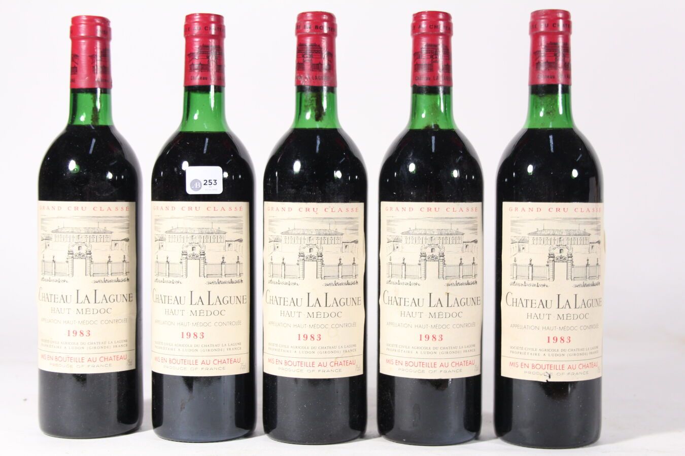 Null 1983 - Château La Lagune
Haut-Médoc Red - 5 bottles (TLB and MIEUX)
