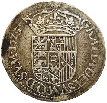 Null Navarre-Béarn. Henri III of Navarre, II of Bearn. Teston. 1575. 9,4grs. PA.&hellip;