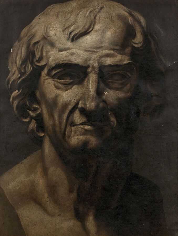Null 乔瓦尼-罗西(1800年左右活跃)
皮埃尔-普吉特的画像
纸张。
在背面用钢笔签名："Rossi / Giovanni / f."
44 x 34厘米&hellip;