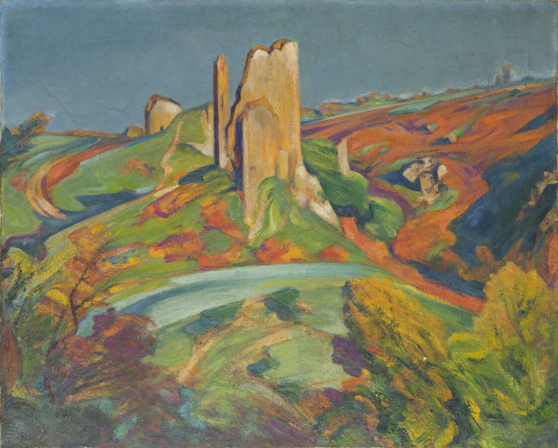 Null Alfred SMITH (1854-1936)
Crozant les ruines
Huile sur toile, située et sign&hellip;