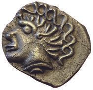 Null 托洛萨特斯公元前 2-1 世纪2.55格令。Savès 75。极好的标本，右侧居中。非常罕见。 SUP
