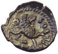 Null Carnutes. Bronze TOVTOBOCIO / ATEPILOS. 3,27grs. DT.2597. Rare et très bel &hellip;