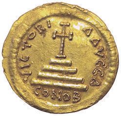 Null Byzance. Tibère II Constantin. 578-582. Solidus. R/ VICTORIA AVGGGA. Consta&hellip;