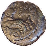 Null Aulerques Eburovices. Bronze IBRVIX. 3,03grs. DT.2434. TTB