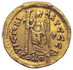 Null Roma. Leone I. 457-474. Solidus. R/ VICTORIA AVGGGB. Costantinopoli. 4,23gr&hellip;