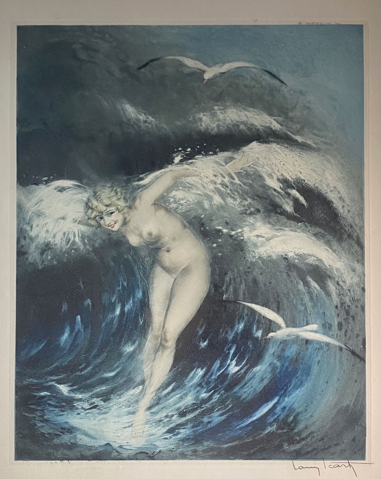 Null Louis ICART (1888-1950)

La vague.

Aquatinte signée en bas à droite. Copyr&hellip;