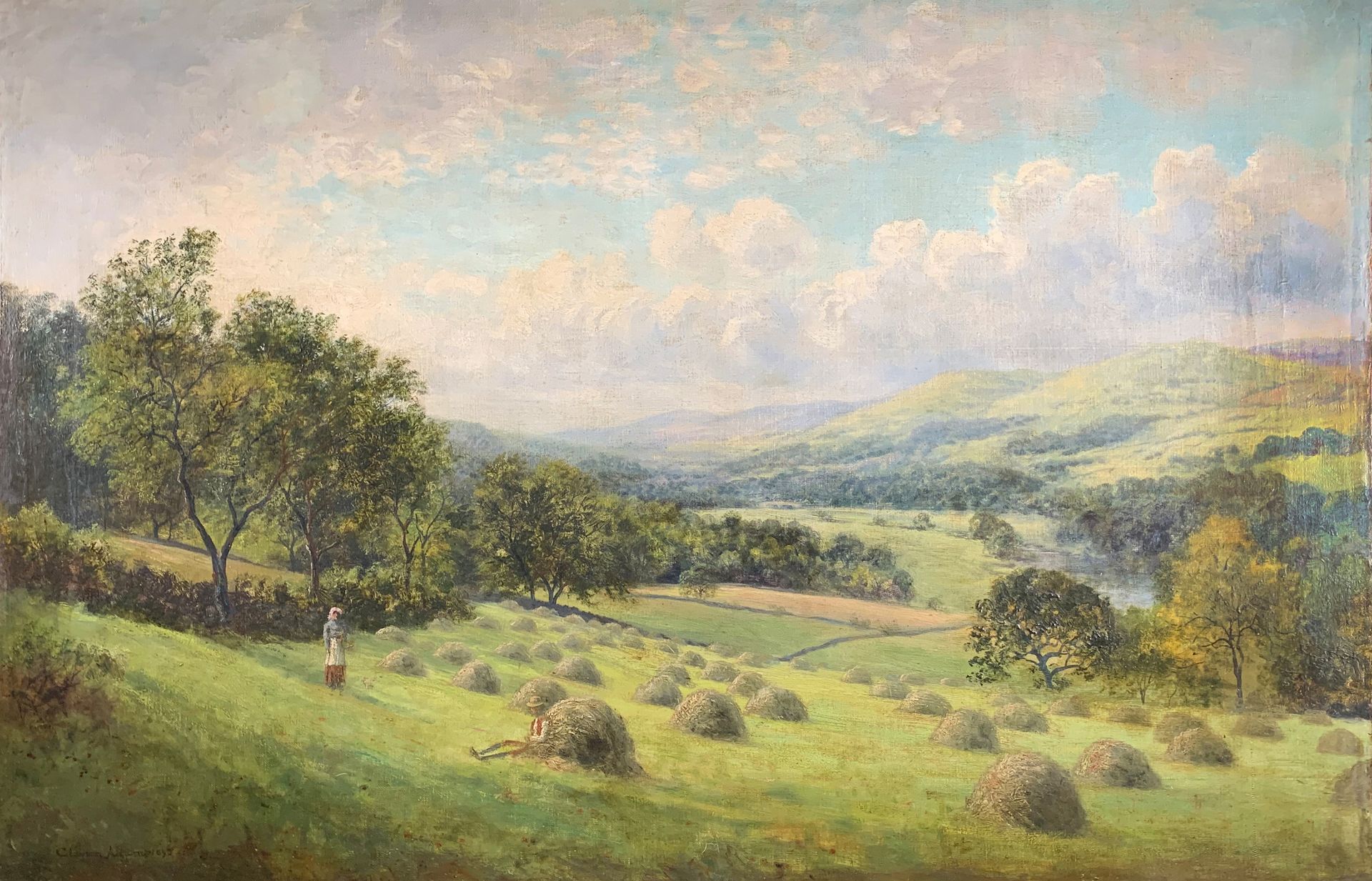 Null John Clayton ADAMS (1840-1906)

La fenaison. 

Huile sur toile signée en ba&hellip;