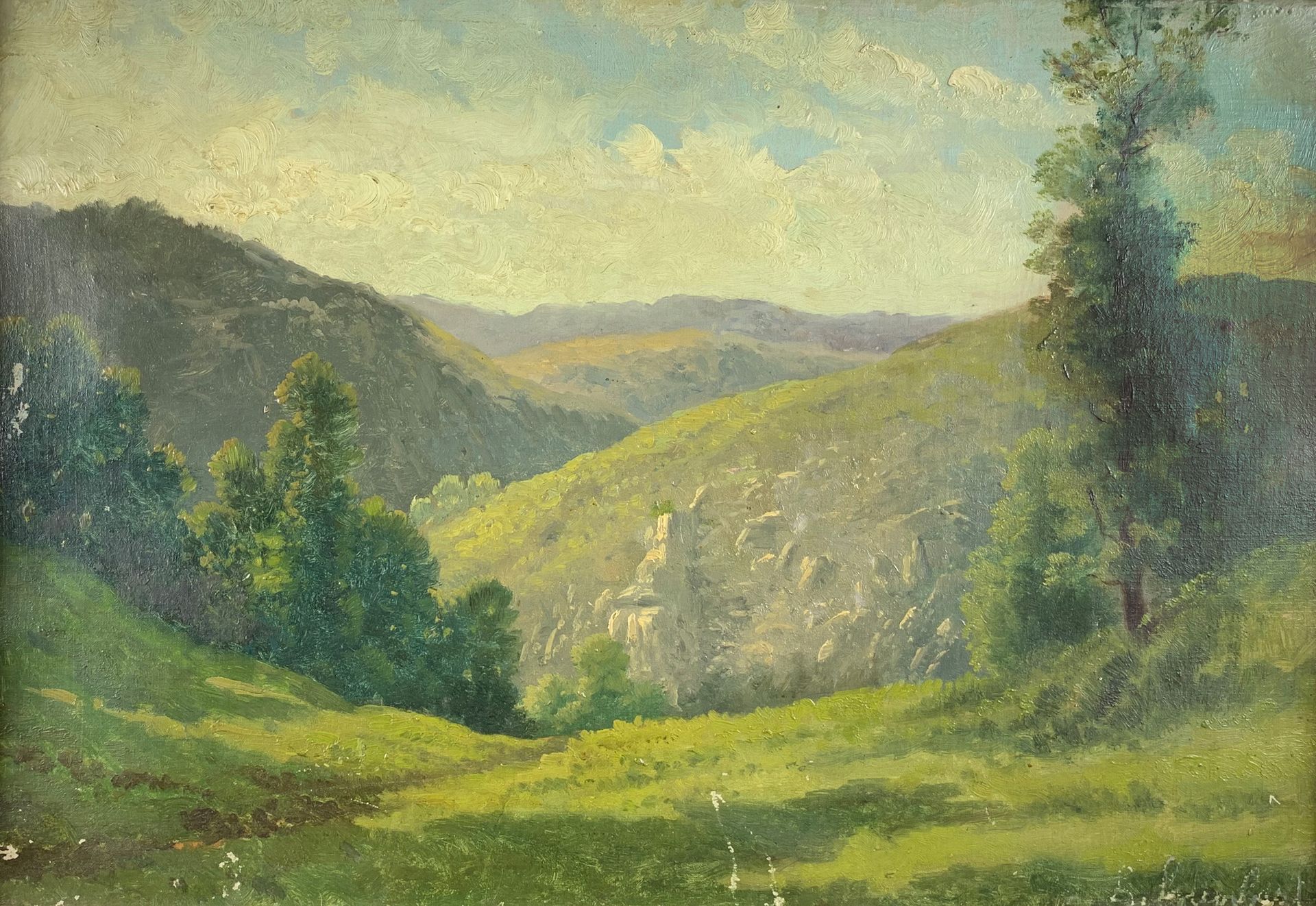 Null Louis HUMBERT (1835-1910)

Paysage du Limousin. 

Huile sur toile signée en&hellip;
