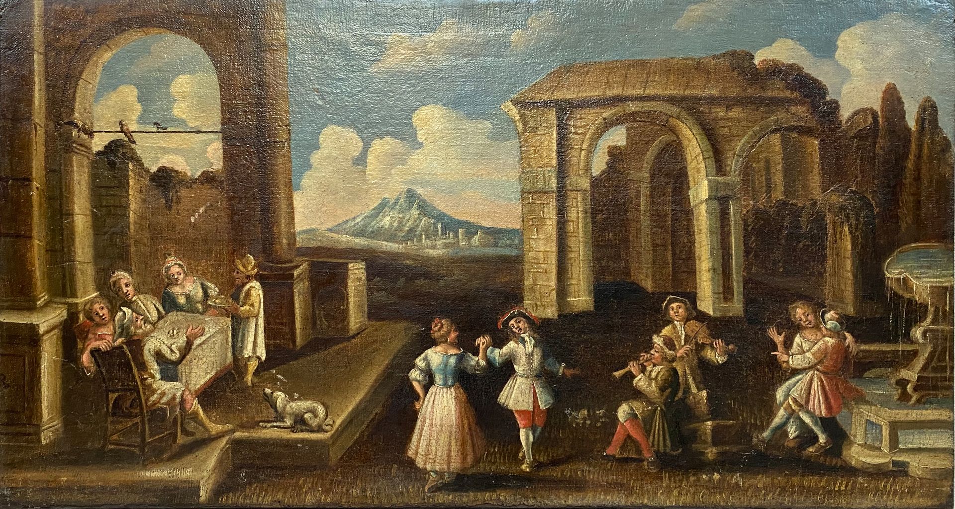 Null Ecole française du XVIIe siècle

Musiciens et danseurs dans un paysage.

Hu&hellip;