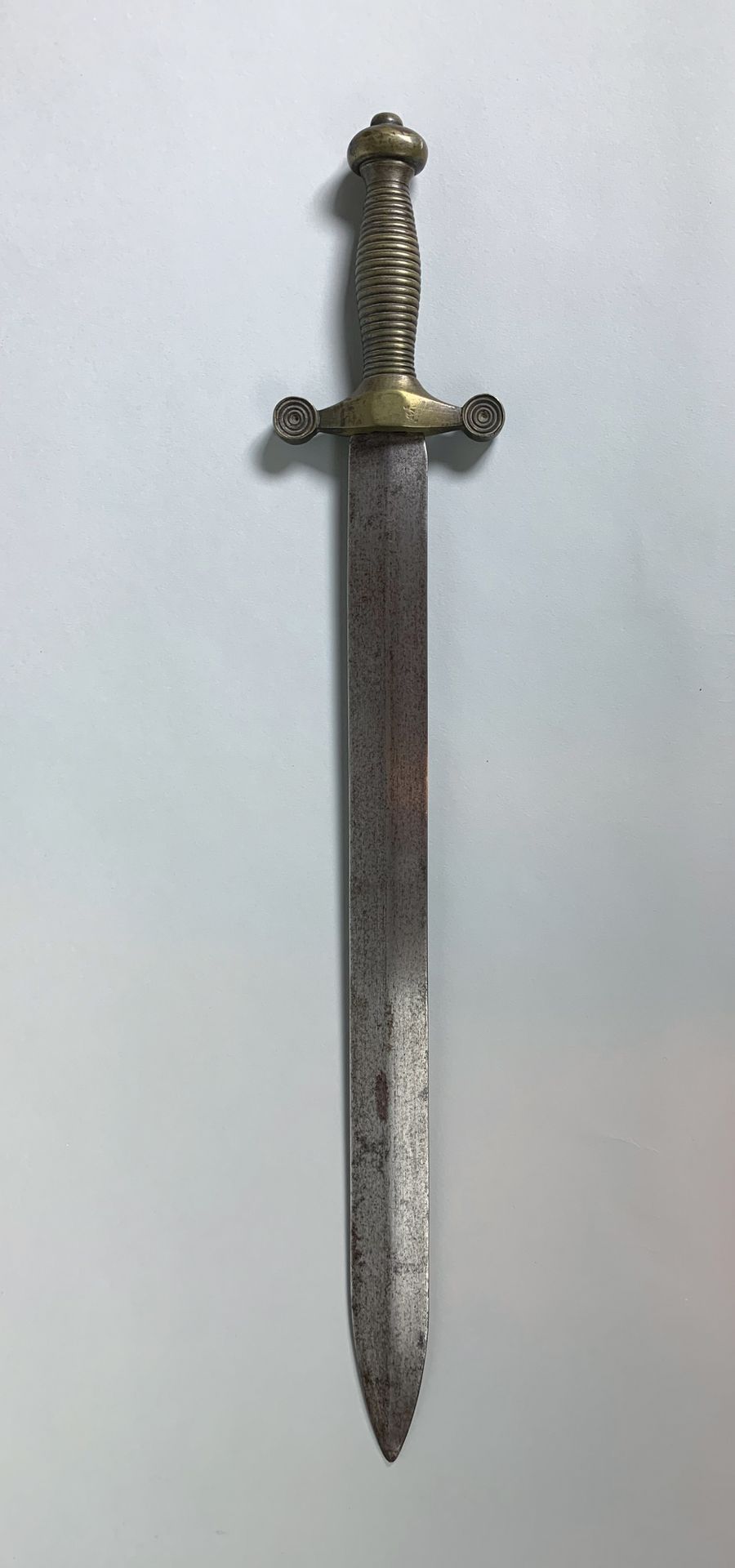 Null Glaive d'artilleur sans fourreau. 

XIXe siècle.

L : 55,5 cm