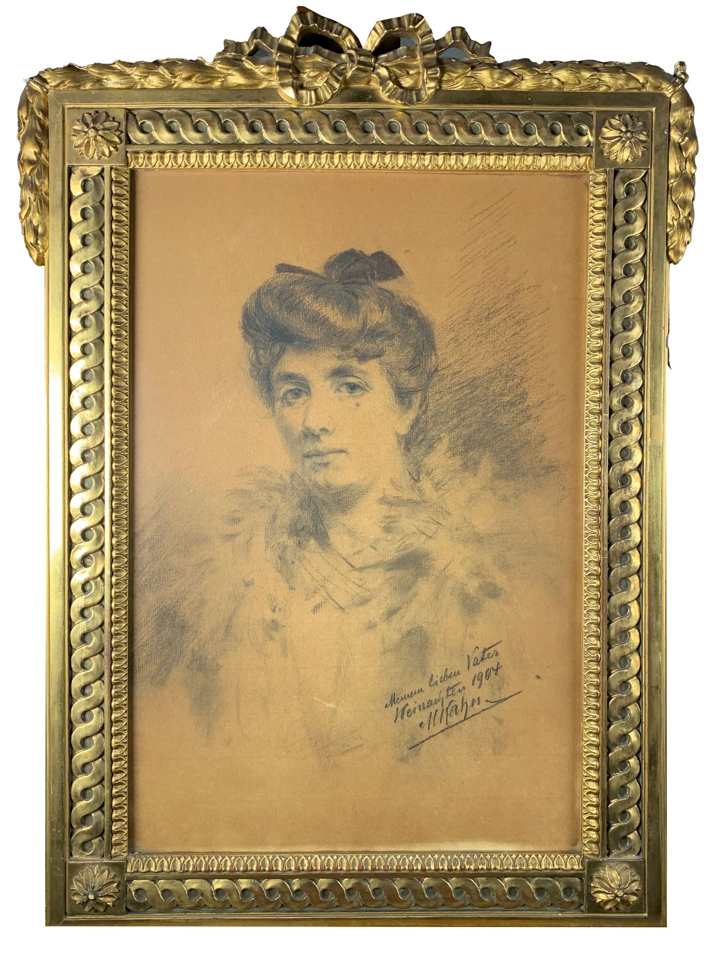 Null Max KAHN (1857-1939)

Portrait de femme, 1904.

Dessin au crayon noir signé&hellip;