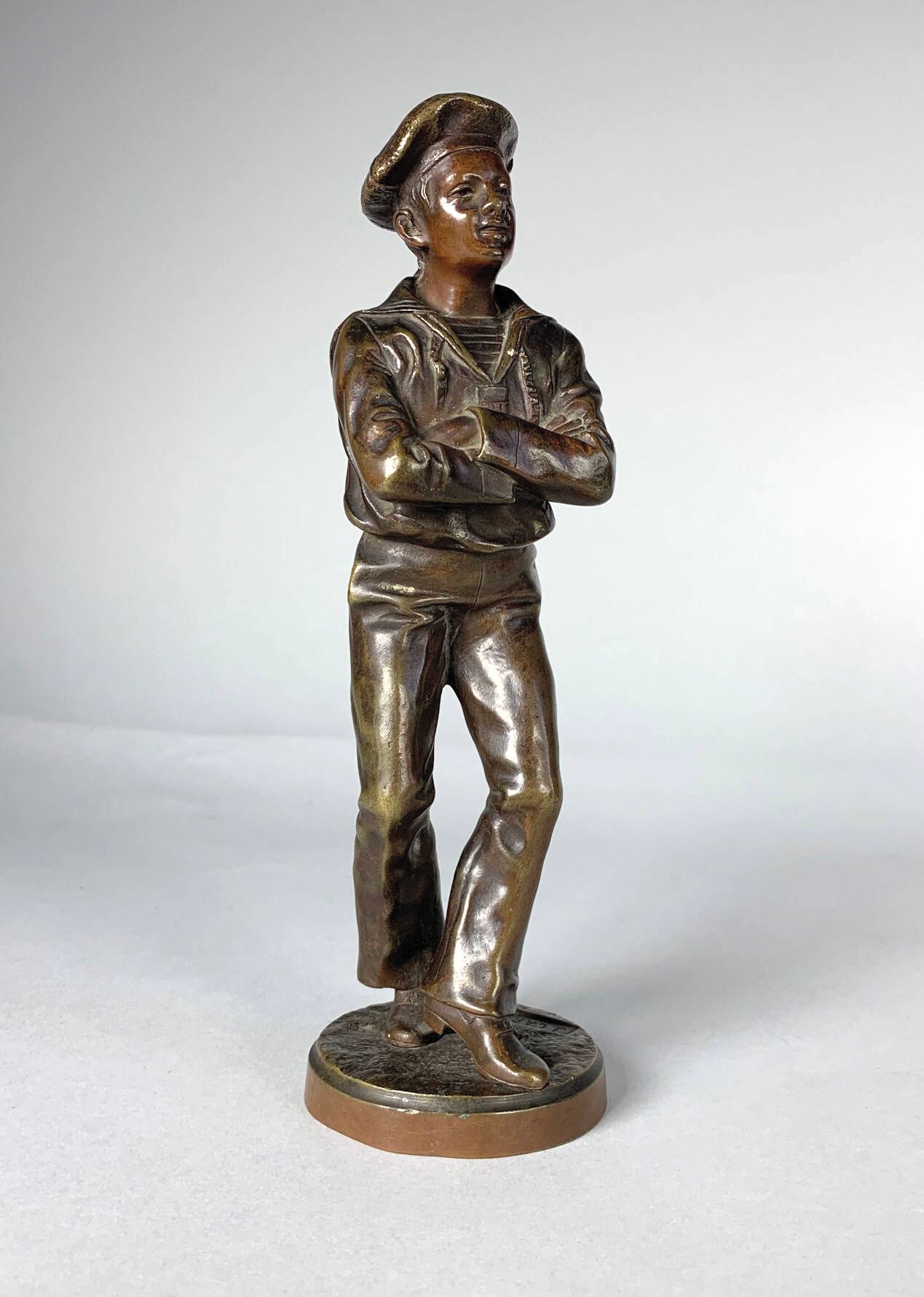 Null Jean GARNIER (1853-c.1910)

Le marin danseur.

Epreuve en bronze à double p&hellip;
