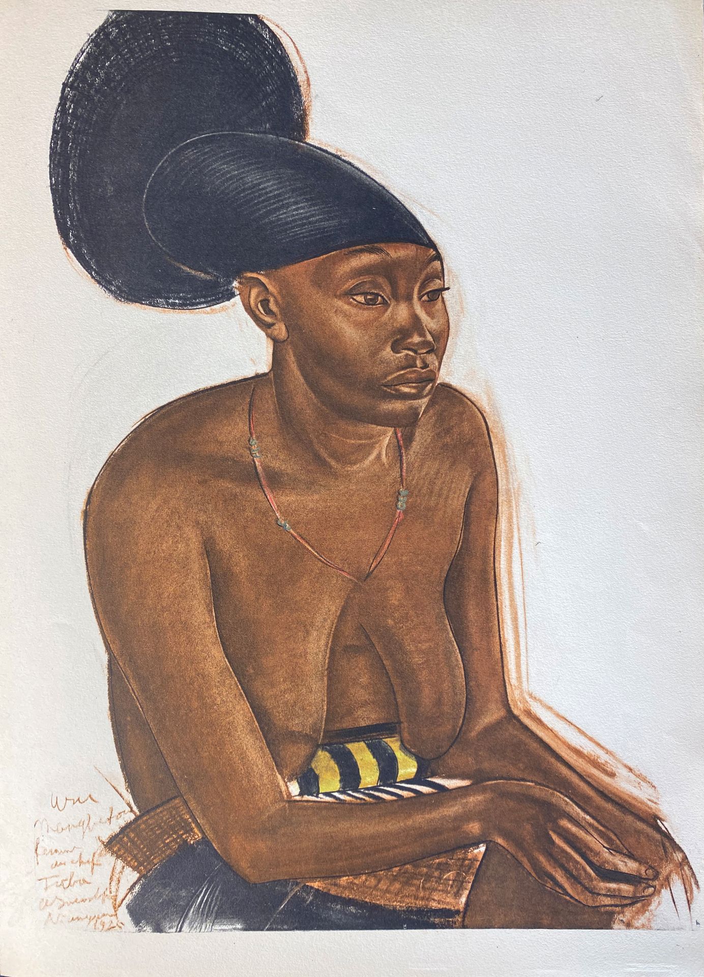 Null Alexander IACOVLEFF, Dessins et peintures d'Afrique exécutés en cours d'exp&hellip;