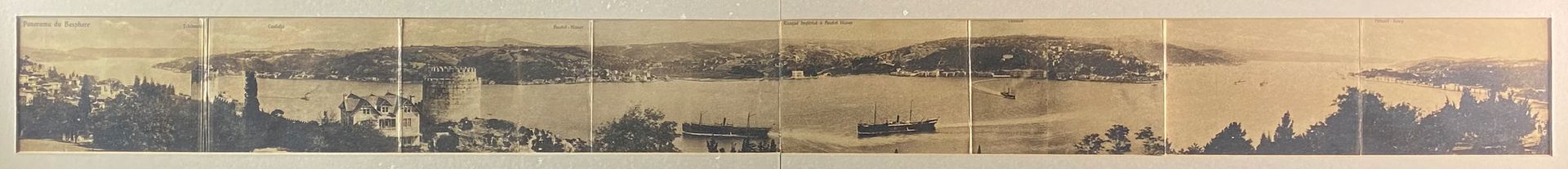 Null Panorama du Bosphore. 

Cartes postales. Editeur F.A.C.

Vue : 10 x 112 cm