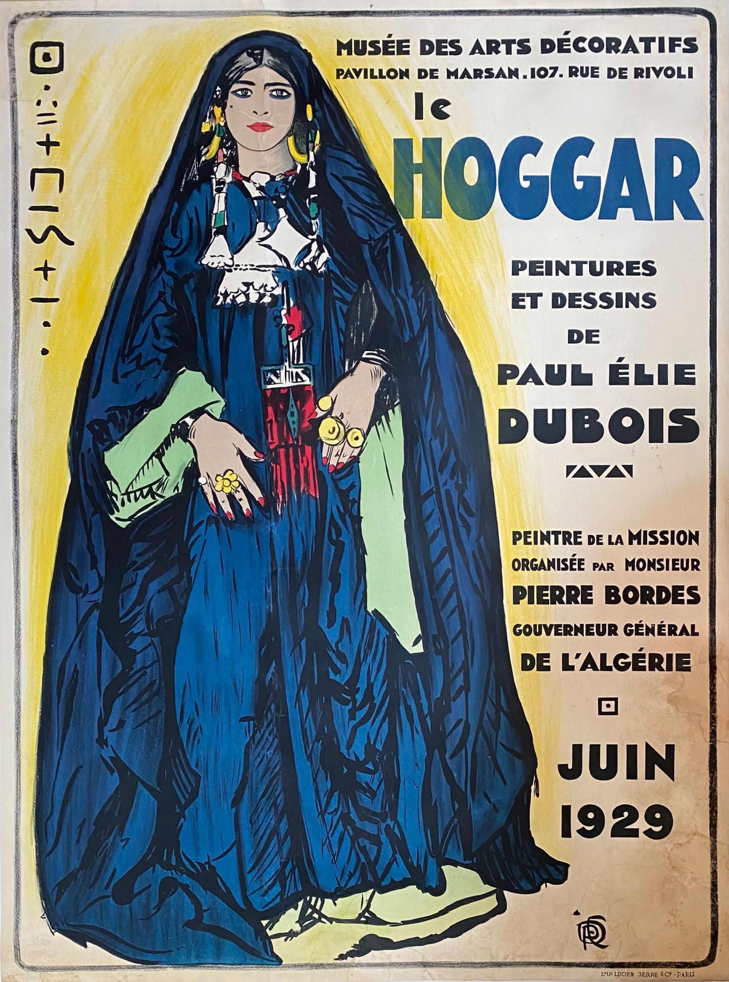 Null Paul Elie DUBOIS (1886-1949)

Le Hoggar, 1929. 

Affiche lithographique en &hellip;